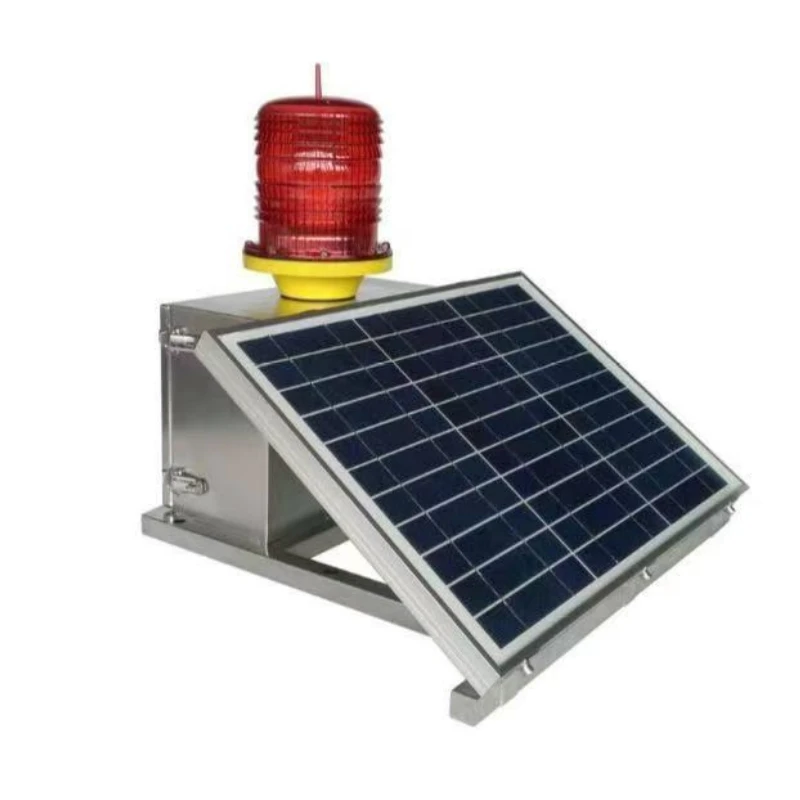 Led Traffic Light Aircraft Towers Medium Intensity Aviation Infrared High Building Beacon Airport Lamp Solar Obstruction Lights