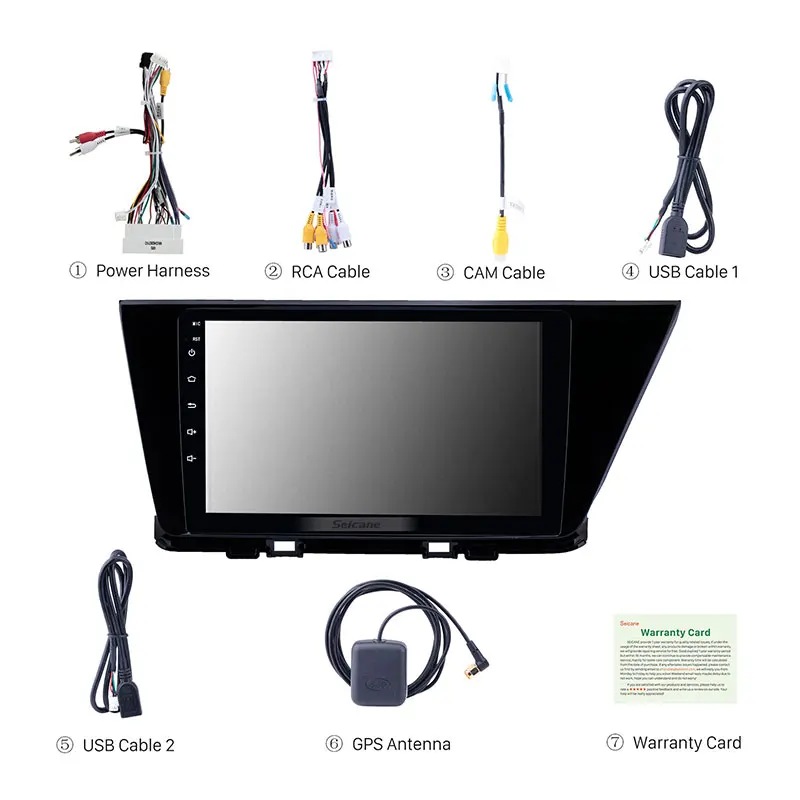 8 inch Android 10.0 Universal Head Unit touch screen radio for car GPS Navi for Nissan TOYOTA Kia RAV4 Honda VW Hyundai