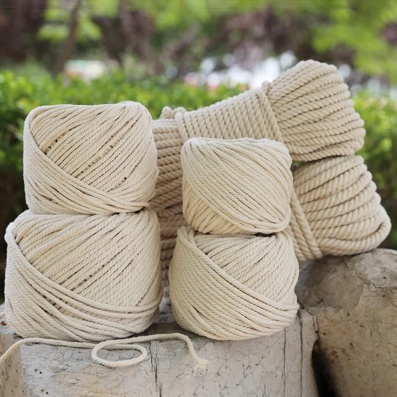 Wholesale Cotton Rope 5mm Macrame Braid Cotton Cord with good quality
