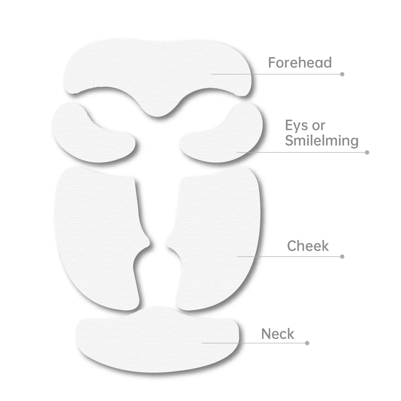 Collagen Film Soluble Face Serum Mask Hydrolyzed Anti Aging Face Neck Mask Patches Lift Moisturizing B