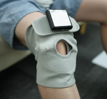 Knee Heating Massager with Vibrating Compression Function Rechargeable Heating Pad Massage Function for Pain Waist Belt Device