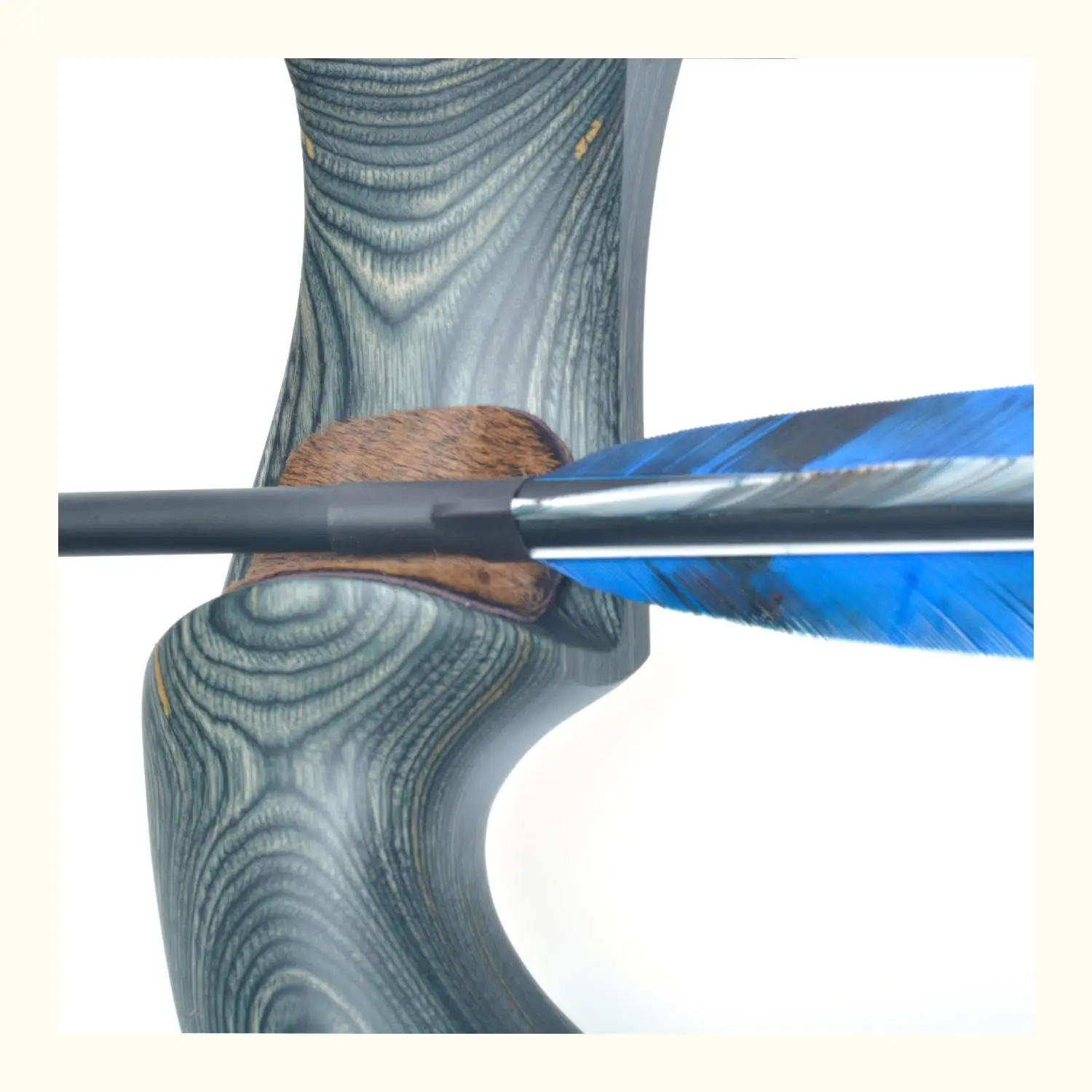 Fur Recurve Arrow Rest Archery Bow And Arrow Shooting Leather Triangle Rectangle Sticker Pad Kit