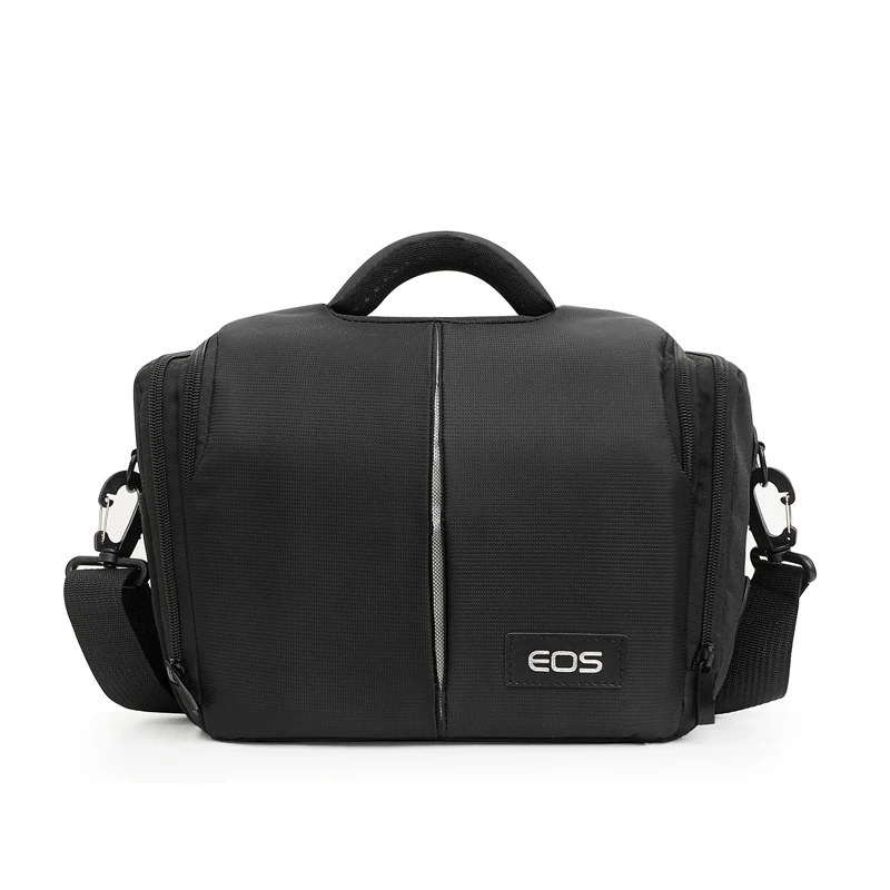 Camera Bag, Bagsmart SLR DSLR Camera Case, Classic Camera Shoulder Bag with Rain Cover for Women, Men, Black