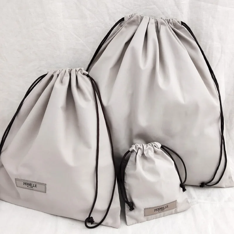 Hot satin jewelry Sale Factory Direct Price Dust Bag Gift Pouch Cotton Bag self satin bag for wicks logo