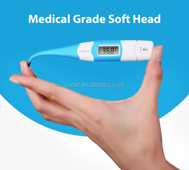 Wholesale Body Temperature Fever Oral Rectal Armpit Medical Clinical Flexible Electronic Digital Thermometer For Baby Adults