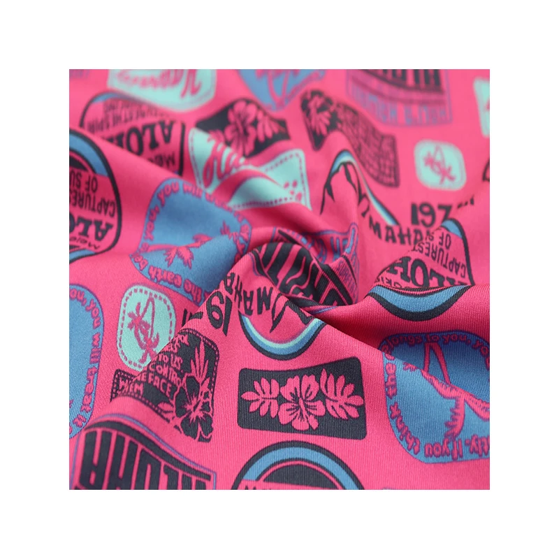 OEM Водонепроницаемая нейлоновая ткань с Африканским принтом на заказ с цифровым леопардовым принтом из лайкры