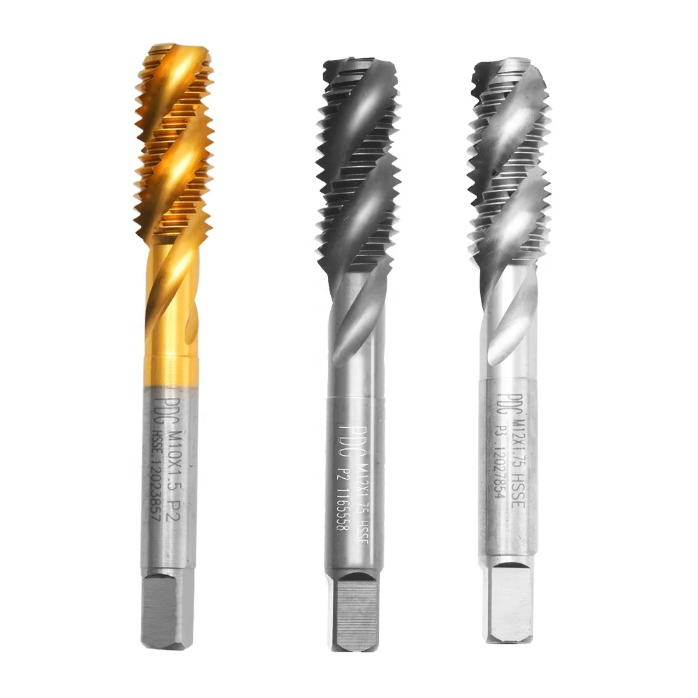 
Spiral fluted tap HSS Taps screw Machine Tap with ISO DIN standard 