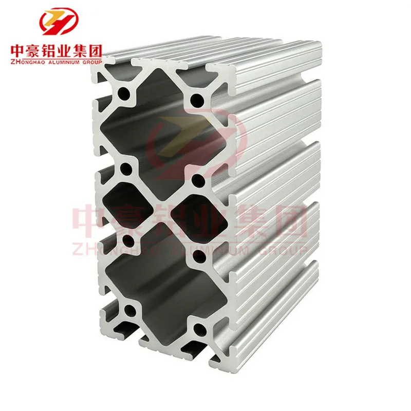 Алюминиевый профиль с отделкой фрезами алюминиевый 45x45 25x25