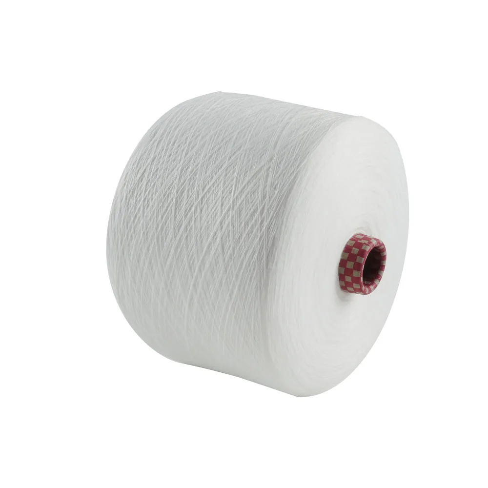 China Manufacture 21S 65/35 Polyester Cotton Blended Yarn High Tenacity Ring Spun Fancy Sewing and Weaving