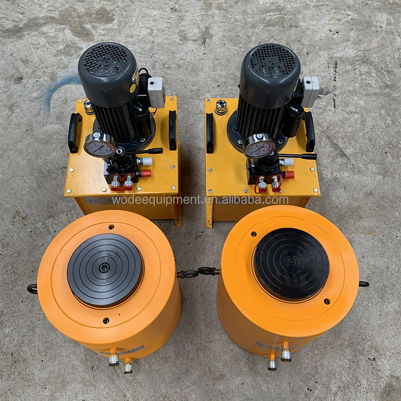 2024 WODETEC Super High Pressure Prestressed Tensioning Machinery ZB Series Hydraulic Electric Oil Pump For Jack