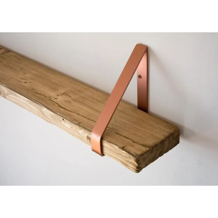 Hot sales rustic  ledge boho hanging antique wall shelf Floating Wood Shelf Wall Mounted , Rustic Wood hanging Wall bath Shelf