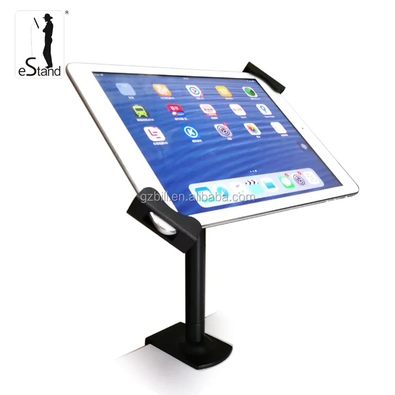 EStand BR24014Q металлический материал 10,4 дюйма защитный держатель для планшета зажим для кромки стола