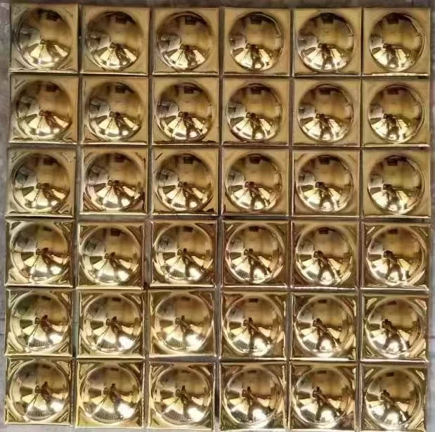 guangzhou gold ceramic mosaic tiles craft tiles mosaic