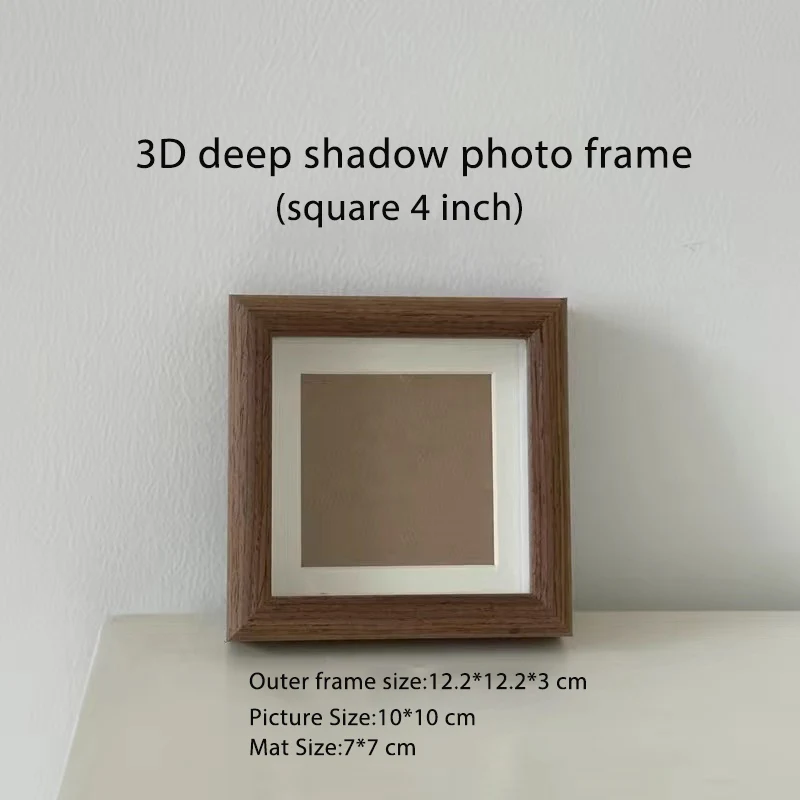 2024 New Art Picture Display Small Wooden Picture Photo Frames