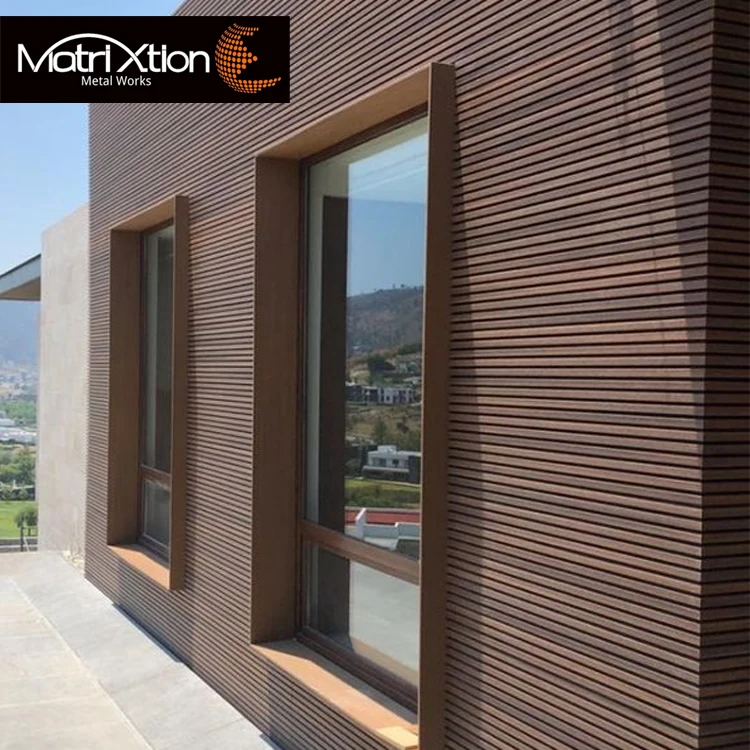 WPC External Cladding Outdoor Plastic Composite Garden wpc wall cladding wall panel