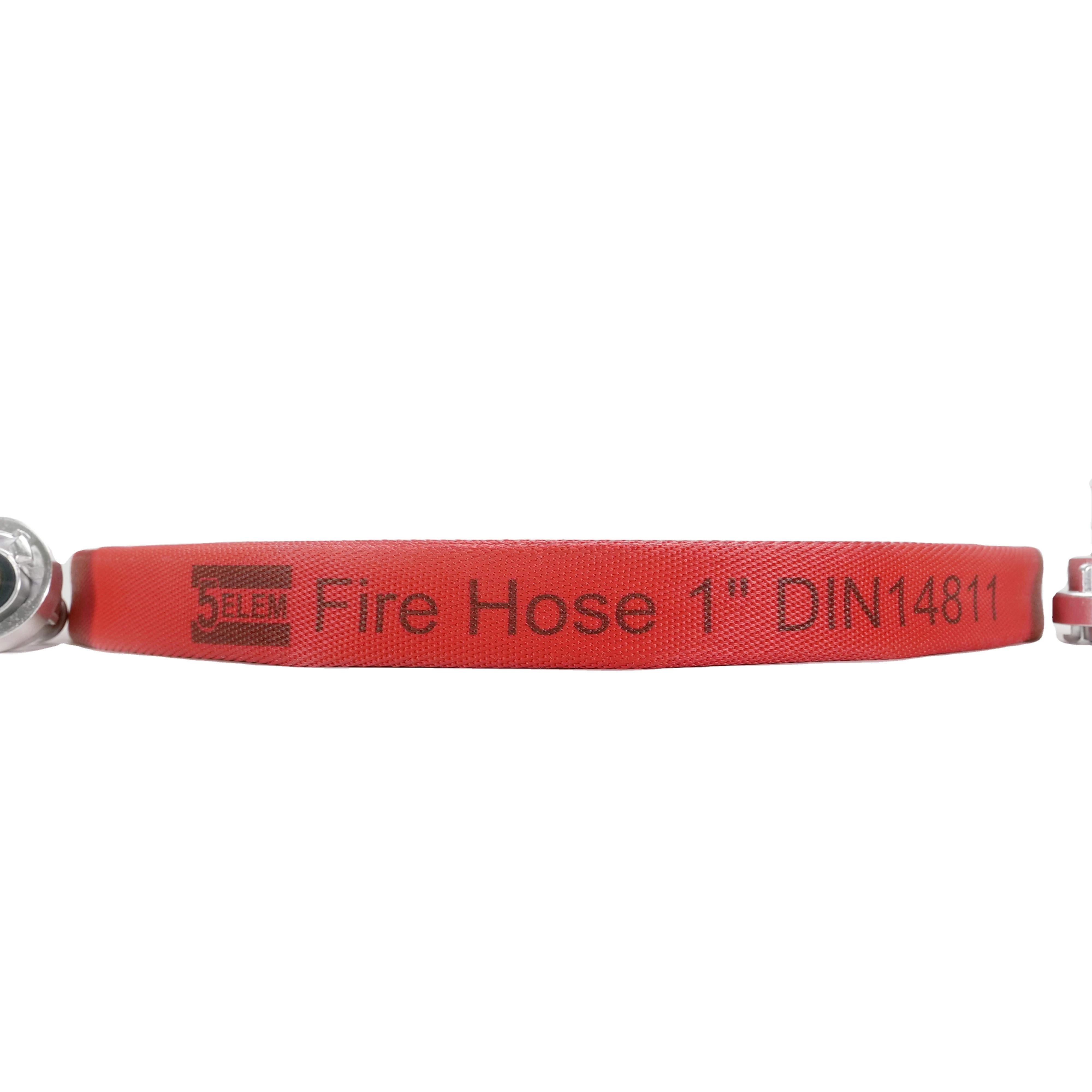Fire System Required Single Jacket Canvas Fire Hose for Firefighting