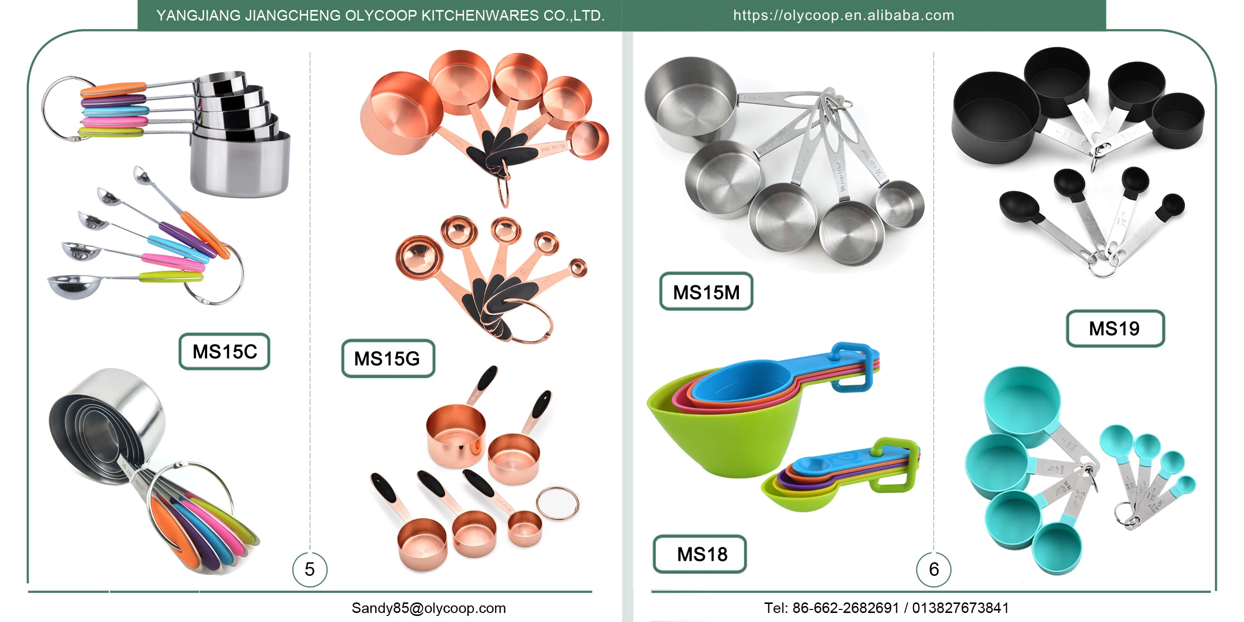 Measuring spoons 5-6