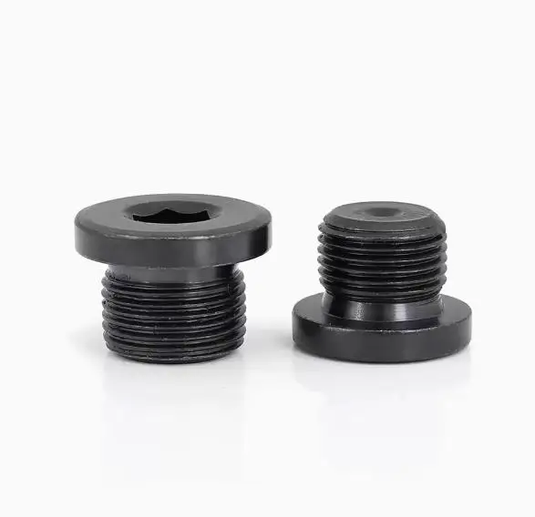 Internal hexagonal cylindrical head throat plugs DIN 908 Internal Drive Screw Plugs with Collar Cylindrical Thread