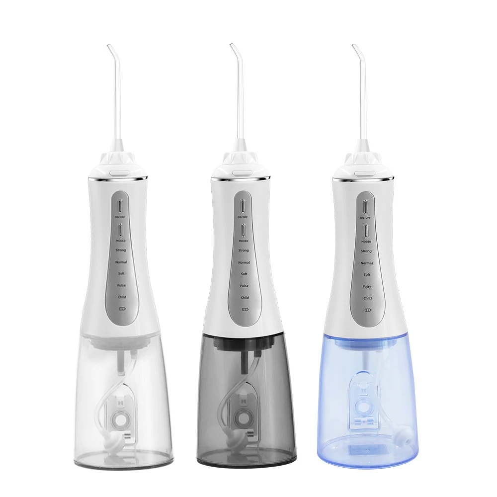 Portable Oral Water Jet Flosser Electronic Oral Irrigator USB Rechargeable Water Flosser Prooral