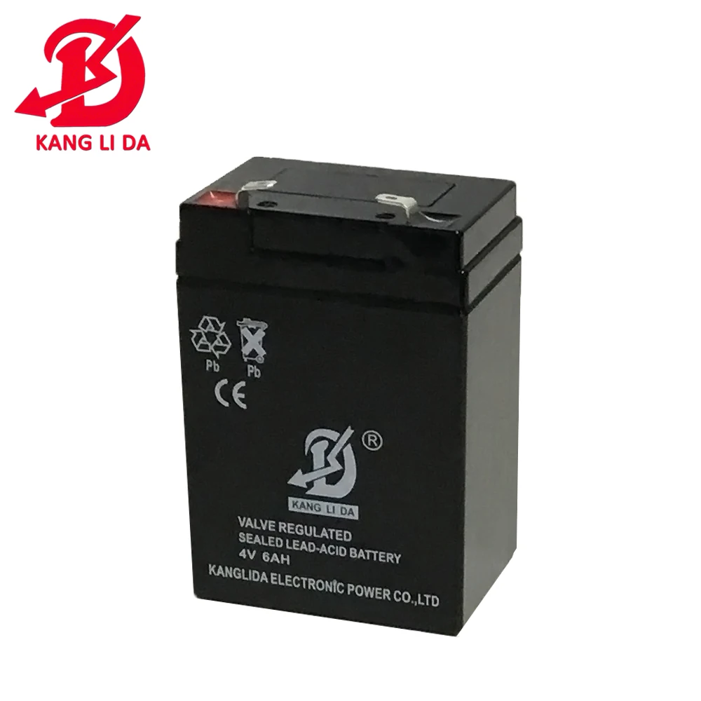 4v 6ah rechargeable sealed lead acid battery rechargeable battery 4v
