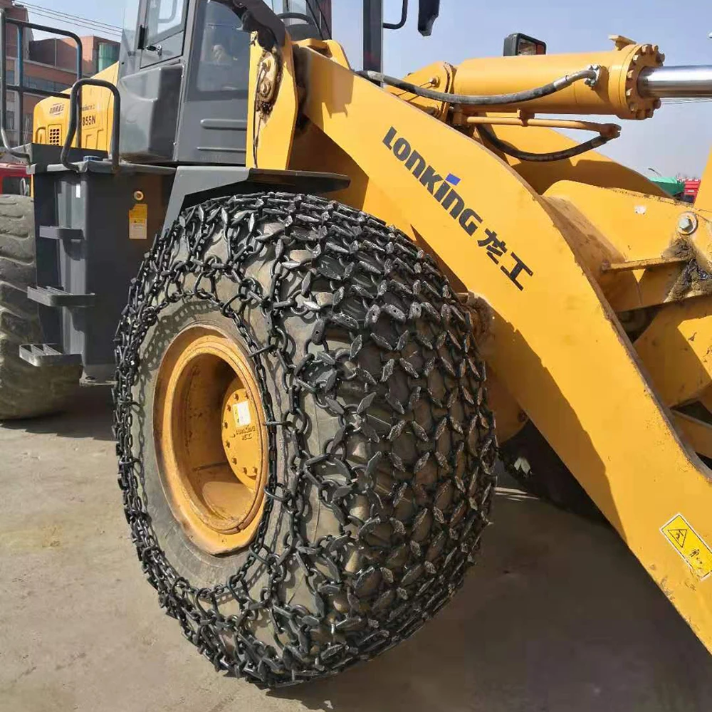 Factory Anti Skid Mud Ice Chain Tractor Skidder Tire Protection Chains