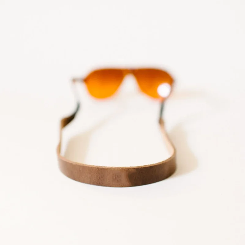 
Genuine Leather Neoprene Chain Sunglasses Eyeglass Neck Cord Strap 