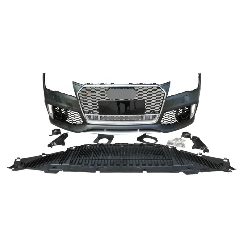 Front Bumper With grill For Audi A7 RS7 Style High quality Car accessories Auto Body Kitl for tuning parts PP Material 2009-2015