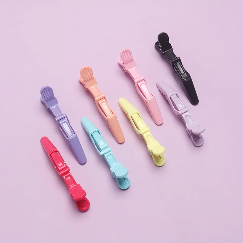 Custom Salon Styling Hair Accessories Hairdressing Clamps Claw Section Hair Clips For Styling And Sectioning