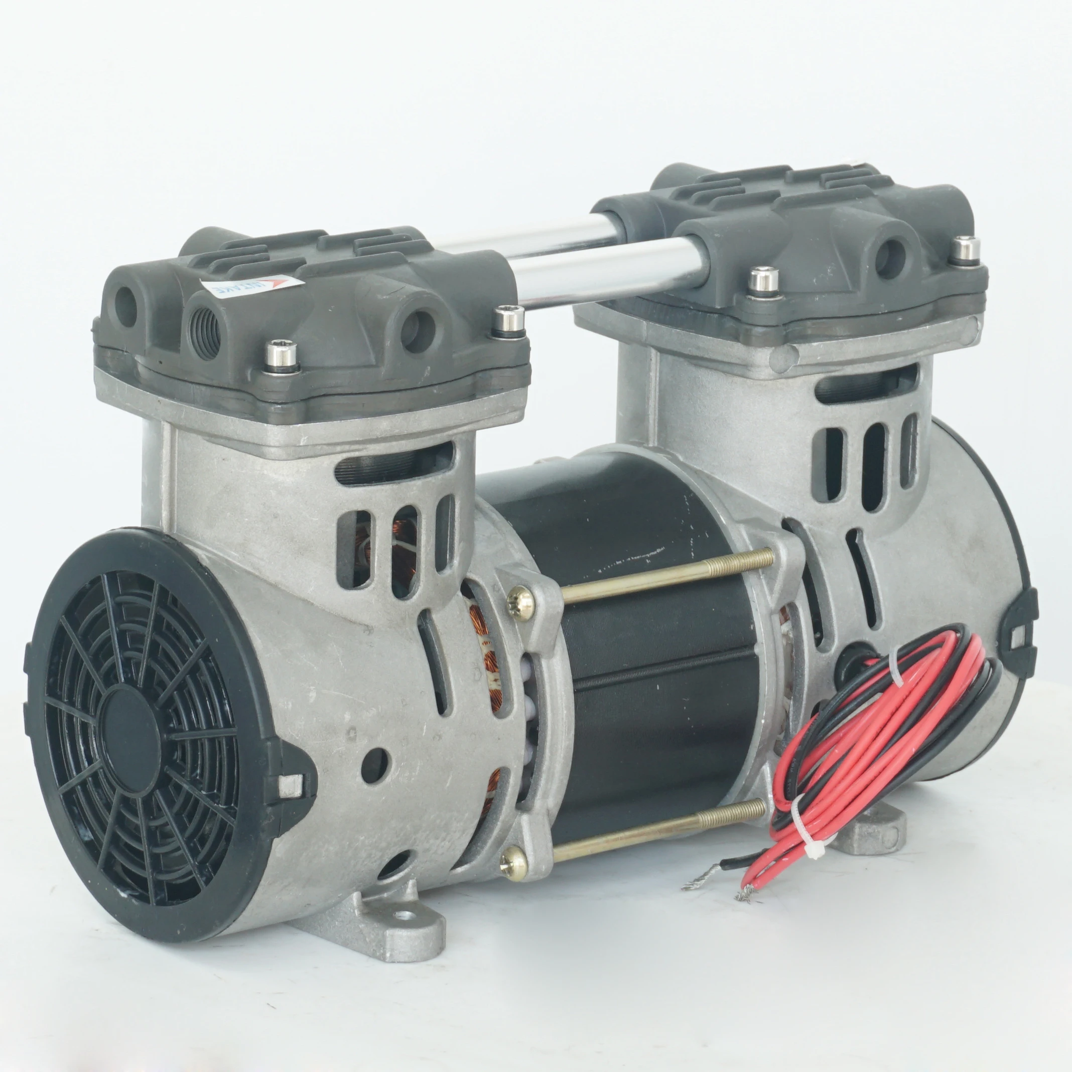 Portable AC DC power 12V 24V ultra quiet air compressors oil free high speed motor pump head electric price medical oilless