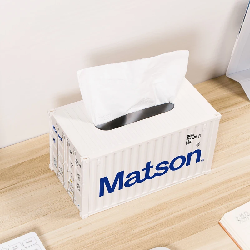EVERGREEN other christmas decorations products 2022 Custom gifts plastic box tissues organizer shipping container model