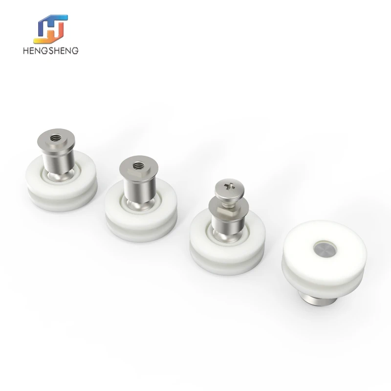 Душевая раздвижная дверь Универсальный V рифленые колеса ролик