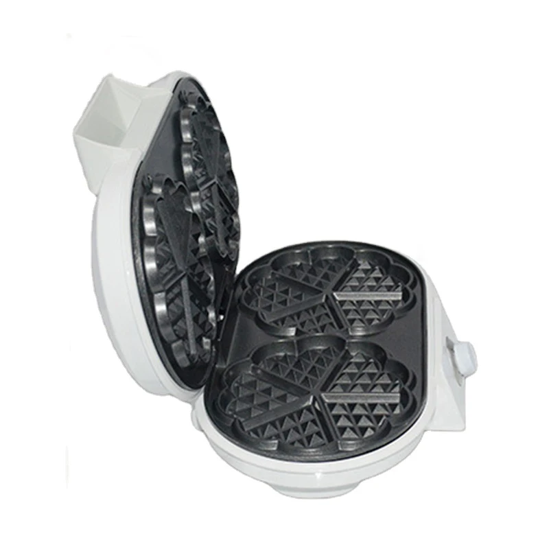 KJ-510 Высококачественная двойная пластина, 10 шт антипригарное пальто, электрическая Коммерческая вафельница