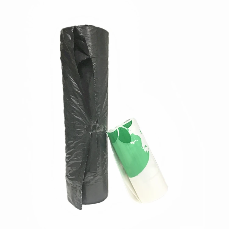 Colorful plastic on roll garbage bag convenient compostable trash bag pla biodegradable