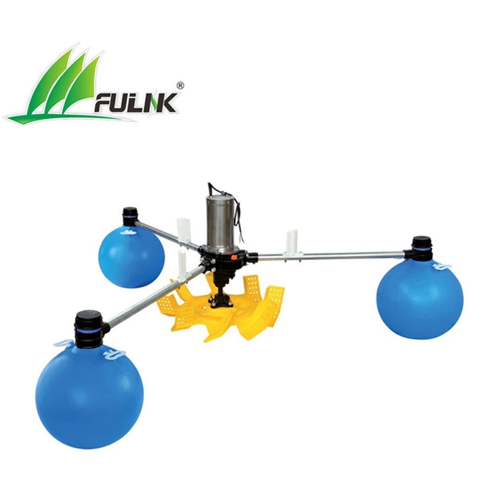 Hot selling 1.5kw aquaculture diesel machine impeller aerator fish pond