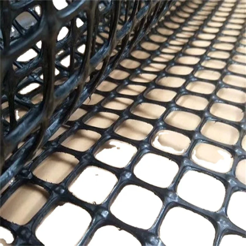 HDPE Biaxial Geogrid Composite Geotextile Geocloth Geocomposite Geogrid for road reinforcement