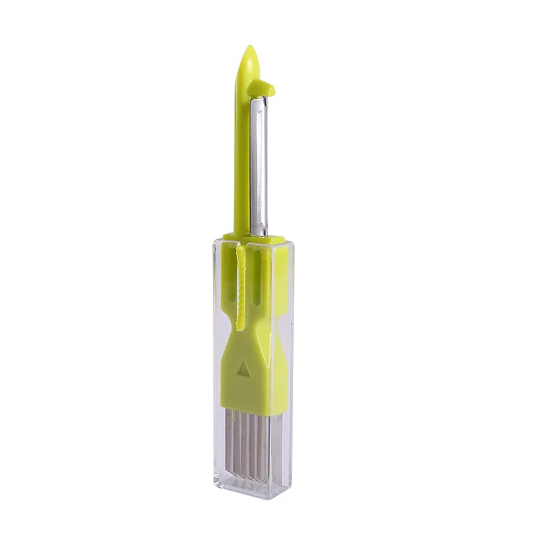 Shredded onion peeler household scraping scallion digging groove onion celery multifunctional shredded onion knife