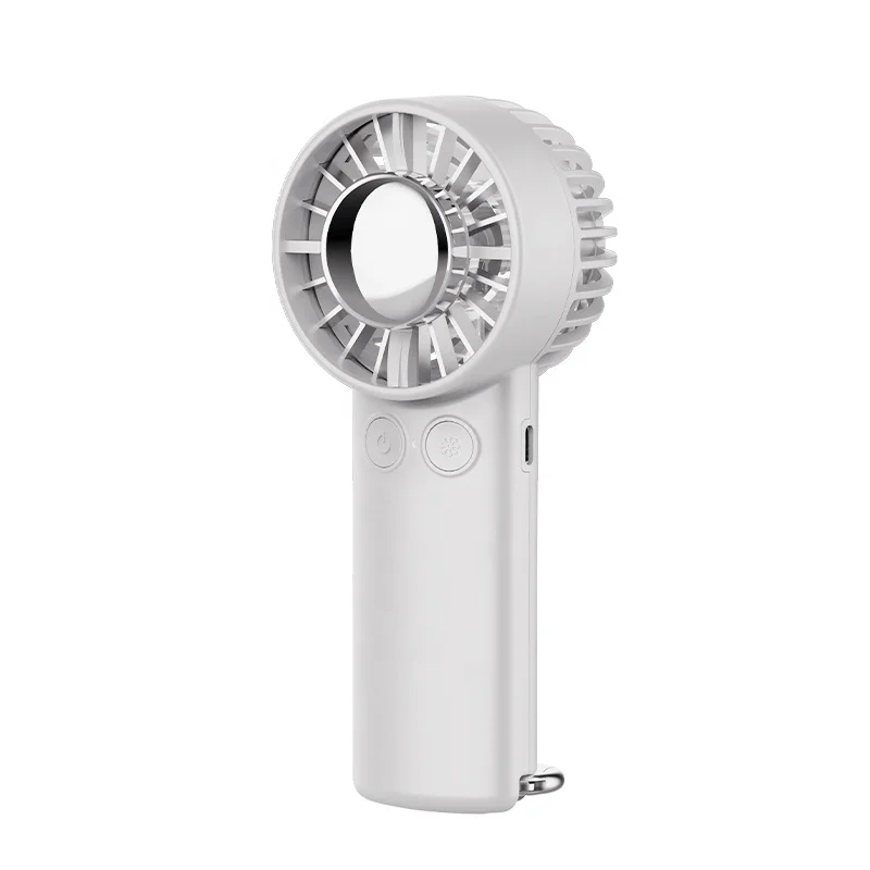 Custom Logo 4000mah Cooling High Speed Fan Portable & Wearable Fans Rechargeable Handheld Fan Mini Turbo Jet