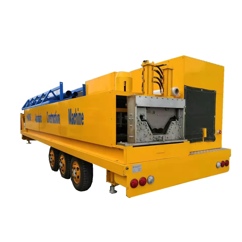 K Q span 240 SX- UBM 914-610 arch roof steel sheet car park/yard roof making machine vertical type roof building machine