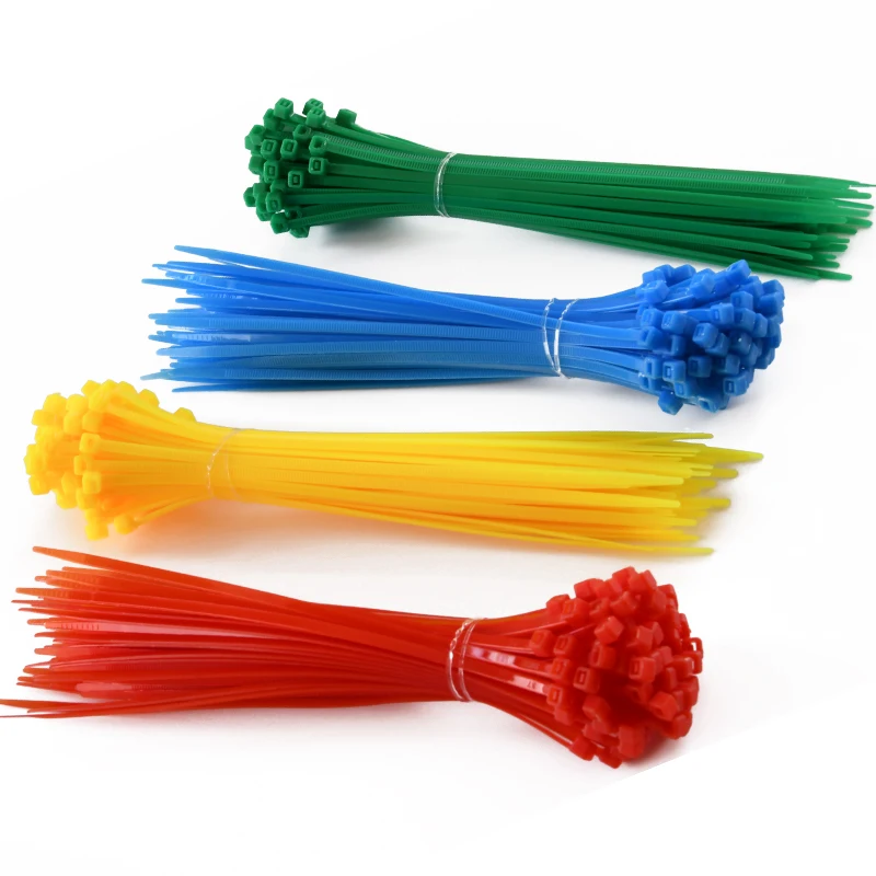 Self-Locking Zip Ties 4.8 * 300 mm Plastic Strap Machine Cable Ties Self-locking Nylon Cable Tie