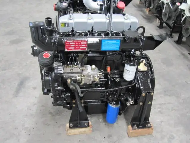  Готово к отправке 37kw 50HP с водяным охлаждением Рикардо 4 цилиндр 490 небольшой стационарный морской дизельный