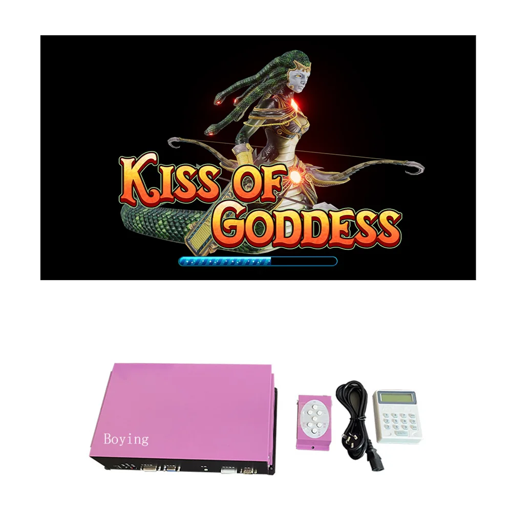 Fish Hunter KISS OF GODDESS Fishing Table Game Machine With bill acceptor fish tables game parts and accessori