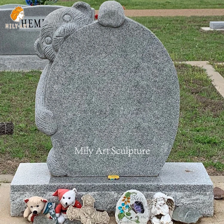 Custom Made High Quality Large Stone Granite Marble Pet Tombstone Horse Grave Stone Tombstone For Cemetery