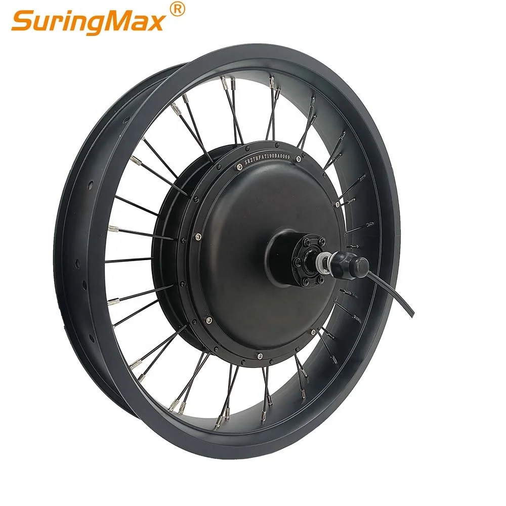 48v ebike kit 20x4.0 fat bike tire electric bicycle 500W 1000W 20 inch fat tire front hub e bike kit