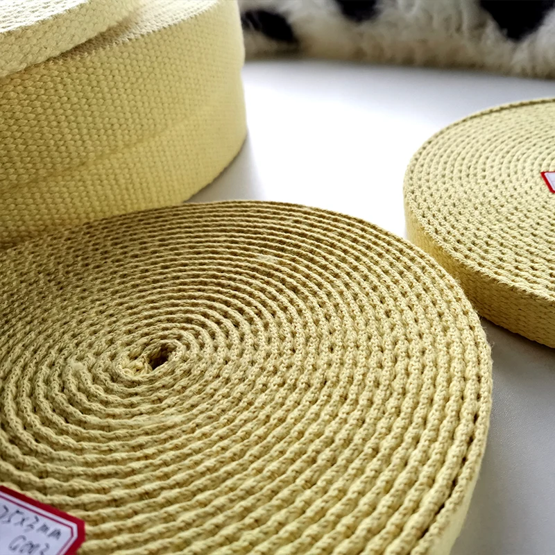 Strong Oil Absorption Thermal Resistance Cut Resistant Braided Aramid Wick For Fire Props