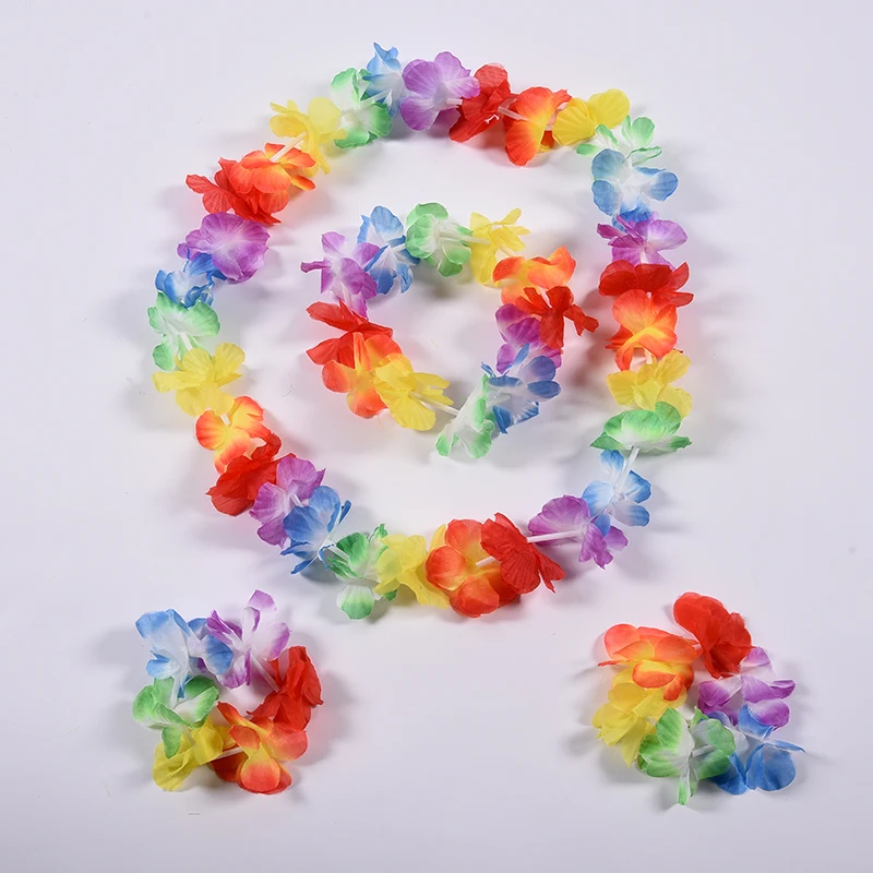 Beach Theme Costumes Hawaiian Stylish Single Layer Grass Skirt With Women Sexy Grass Skirt