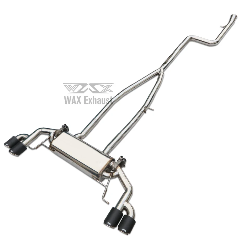 Exhaust Catback for BMW X3 F25 E83 F97 G01 2010-2020 Carbon Fiber Exhaust Tail Pipe Electronic Valve Cat-back