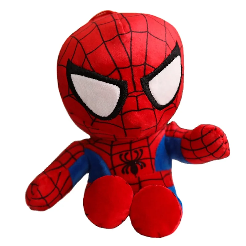 Marvel Cartoon Figure Plush Dolls Children Gifts Cute Cheap Cartoon Character Plush Toys for Claw Machine