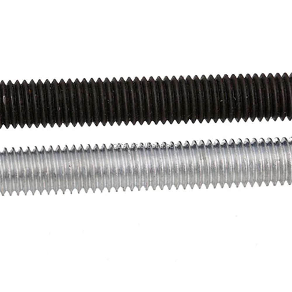 UNF UNC Thread DIN975 Carbon steel M10 Zinc plated  Threaded Rod