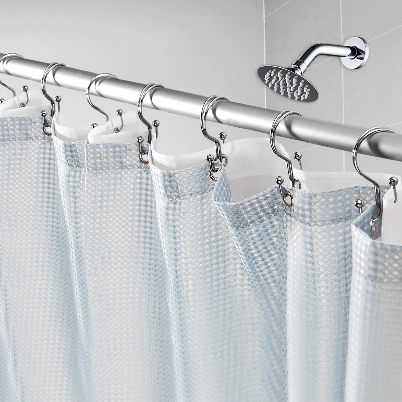 Занавески для ванной комнаты с 3d рисунком набор из четырех предметов природным пейзажем коврик сиденья унитаза занавесок душа