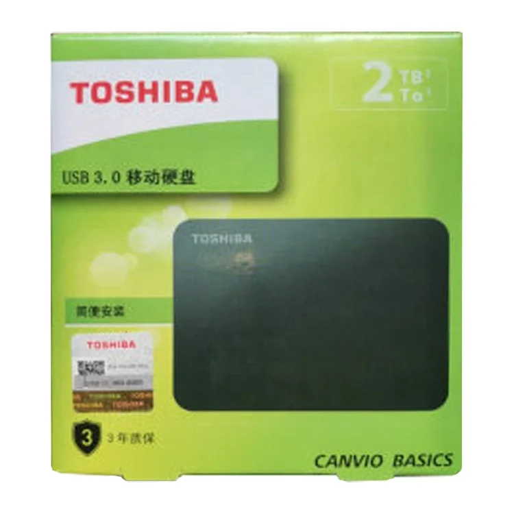 
Wholesale toshiba A3 portable hard disk 2TB 2.5 USB 3.0 HDD for Laptop Desktop Pc 